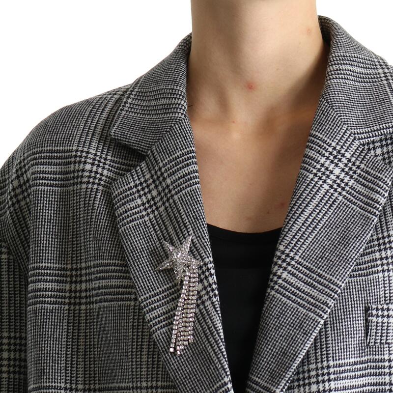 Giacca checked VICOLO Abbigliamento e Scarpe Donna Online Mad